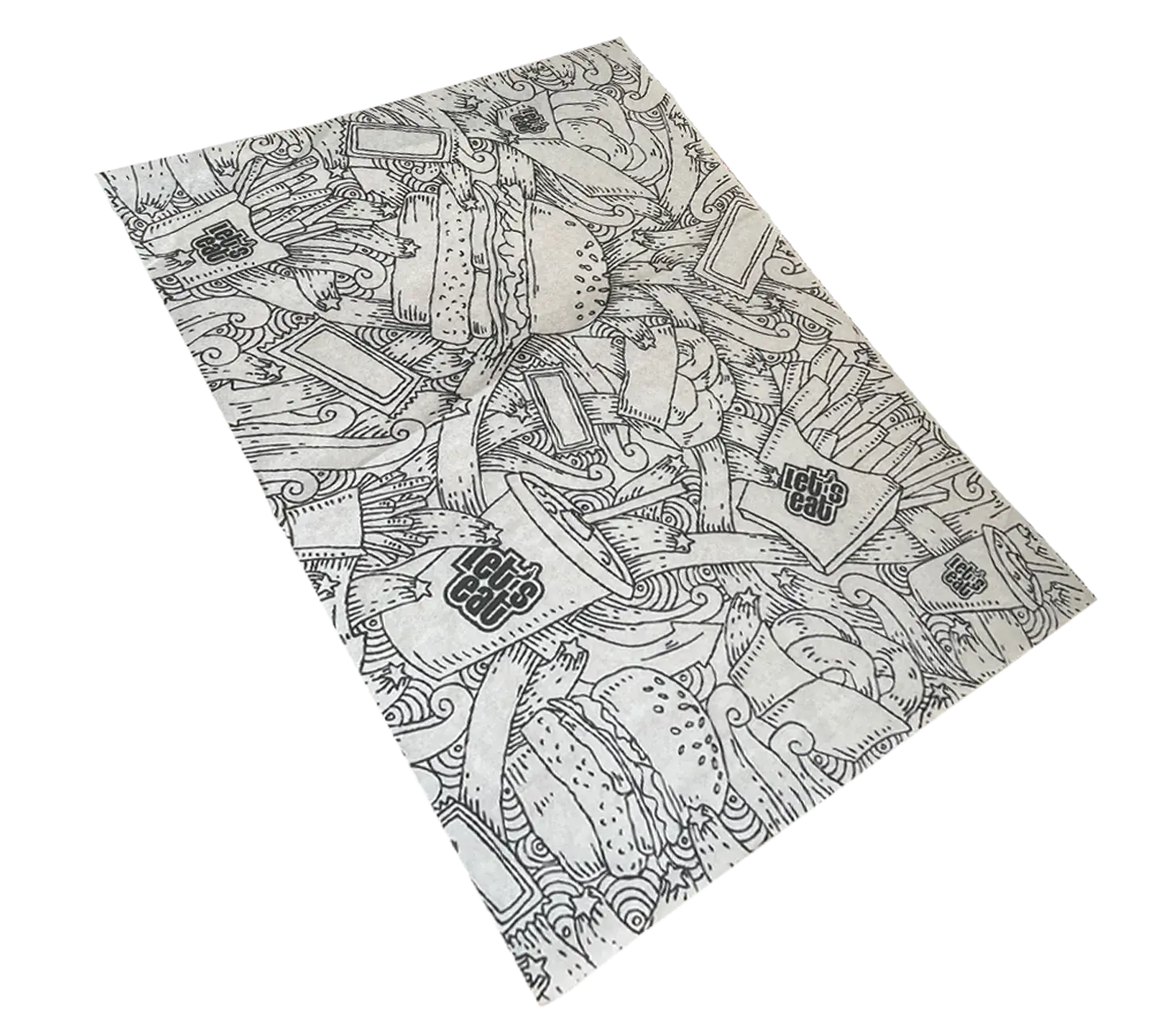 jogo americano de papel personalizado