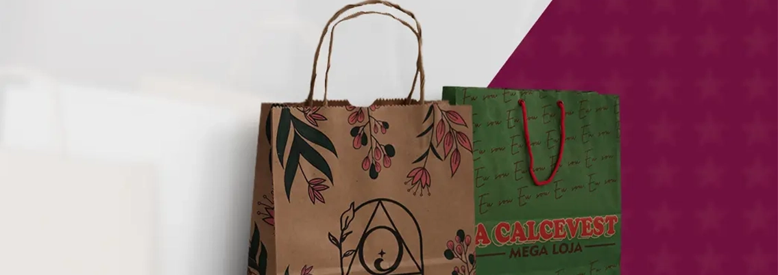 Sacolas de Papel Kraft Atacado