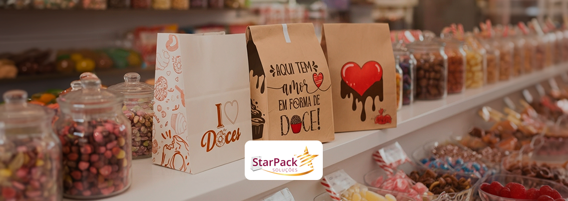 vantagens dos sacos de papel personalizados para delivery de doces e sobremesas
